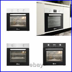 60cm Built-in Single Electric Fan Oven in Stainless Steel Energy Class A/A+