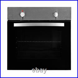 60cm Single Electric Oven In Stainless Steel, Multi-function SIA SSO59SS