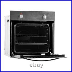 60cm Single Electric Oven In Stainless Steel, Multi-function SIA SSO59SS