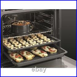 AEG 6000 Series Electric Single Oven Stainless Steel BES355010M