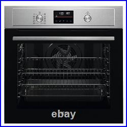 AEG 6000 Series Electric Single Oven Stainless Steel BPX535061M