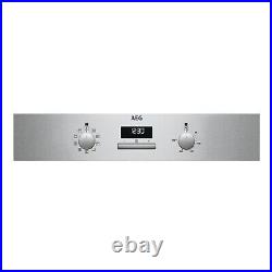 AEG 6000 Series Electric Single Oven Stainless Steel BSX23101XM