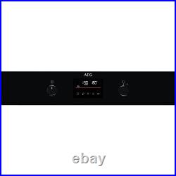 AEG 72 Litre Electric Single Oven Black BEB335061B