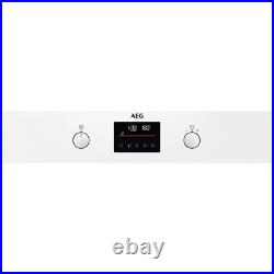 AEG BEB335061W 6000 SurroundCook Built-In Electric Single Oven White