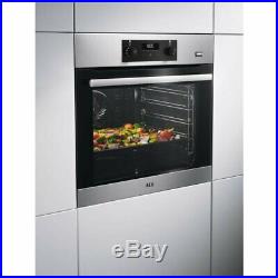 AEG BES355010M Built In Electric Single Oven With Added Steam Function Kitchen
