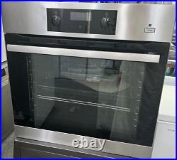 AEG BES355010M SteamBake Built-In Electric Single Oven, Stainless Steel, EH111