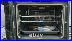 AEG BPK744L21M SenseCook Pyrolytic 60cm Built In Electric Single Oven, Side Open