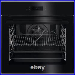 AEG BPK748380B Single Oven Electric Built In Pyrolytic in Black GRADE A