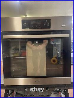 AEG BPS355020M Single Pyro Oven Electric Built in Stainless Steel