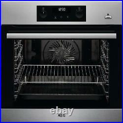 AEG BPS356020M SteamBake Multifunction Built-in Single Oven A117174