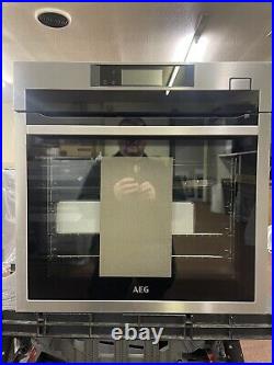 AEG BSE782380M Built In Electric Single SteamBoost Oven Stainless Steel