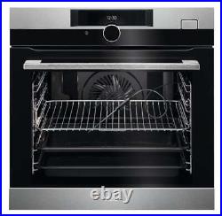 AEG BSK882320M Single Oven Built in Steamboost Electric in Stainless Steel BLEMI