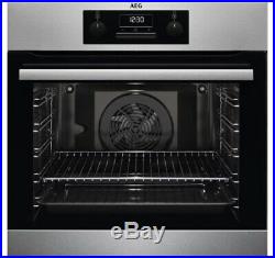 AEG Beb231011m Single Electric Oven Built in Stainless Steel