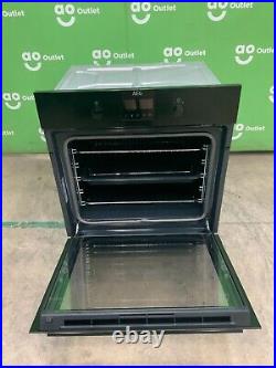 AEG Built In Electric Single Oven Black A+ Rated BPK355061B #LF82082