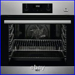 AEG SteamBake BES355010M Single Built-In Electric Steam Oven A Energy #9390905