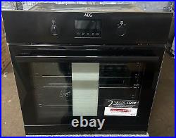 AEG SurroundCook BEB335061B Built In Electric Single Oven, Black C805