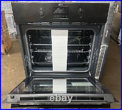 AEG SurroundCook BEB335061B Built In Electric Single Oven, Black C805