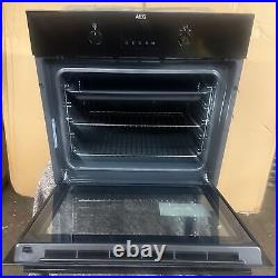 AEG SurroundCook BEB335061B Built In Electric Single Oven, Black C864