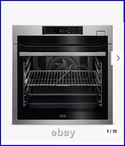 AEG7000 BSE772380M Built-In Electric Self Cleaning Single Oven STEAM John Lewis