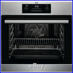 Aeg Bes25101lm Single Built In Electric Oven
