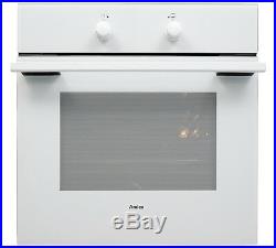 Amica 10533W Built-in or Under White Electric Single Multifunction Oven, 60cm