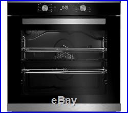 BEKO BXIM35300X Built In Electric Single Fan Assisted Oven Silver 82 litres 16