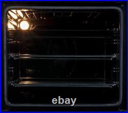 BEKO Built in Electric Single Fan Oven 82 litres A Rated BXIF35300X Black
