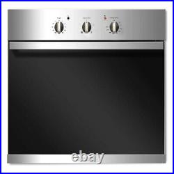 Baumatic BSO612SS Four Function Electric Built-in Single Fan Oven Stainless 60cm