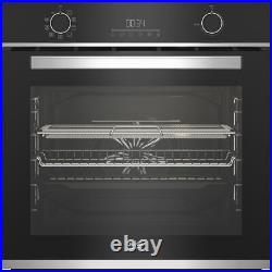 Beko BBIMA13301XMP b300 Built In 59cm Electric Single Oven Black A+