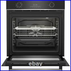 Beko BBIMA13301XMP b300 Built In 59cm Electric Single Oven Black A+