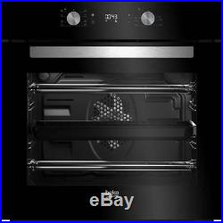 Beko BIM14300BC Built In 59cm A Electric Single Oven Black New