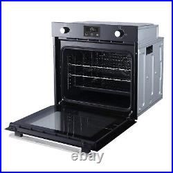 Belling 60cm Built-In Electric Single Oven Programmable Timer Black BI602FPCT