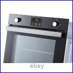 Belling 60cm Built-In Electric Single Oven Programmable Timer Black BI602FPCT