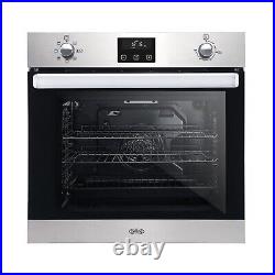 Belling 60cm Electric Single Oven Programmable Timer Stainless Steel BI602FP