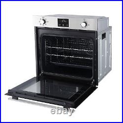 Belling 60cm Electric Single Oven Programmable Timer Stainless Steel BI602FP