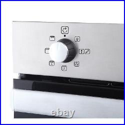 Belling 60cm Electric Single Oven Programmable Timer Stainless Steel BI602FP