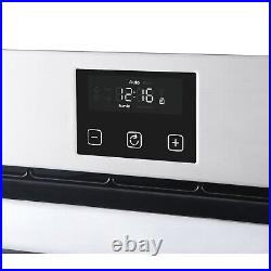 Belling 60cm Electric Single Oven Programmable Timer Stainless Steel BI602FP