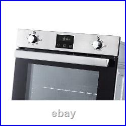 Belling 60cm Electric Single Oven Programmable Timer Stainless Steel BI602FP