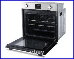 Belling BI602FP 444444773 73L Stainless Steel Built in Single Oven