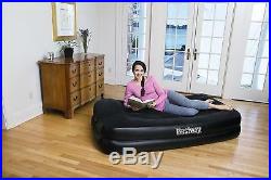 Bestway Premium Inflatable Single Air Bed Mattress Wth Builtin Electric Air Pump