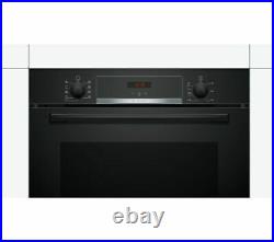 Bosch Built In Electric Single Fan Oven with Grill 71 litres HBS534BB0B Black