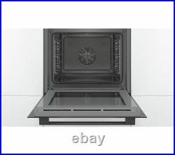 Bosch Built In Electric Single Fan Oven with Grill 71 litres HBS534BB0B Black