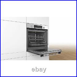 Bosch Built-In Single Electric Oven Serie 4 71L Stainless Steel HBS573BS0B