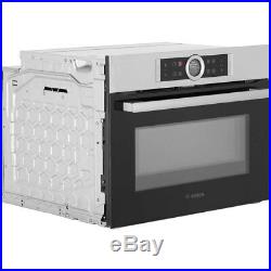 Bosch CMG633BB1B Serie 8 Built In 60cm Electric Single Oven Black New