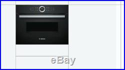 Bosch CMG633BB1B Single Built-In microwave and Oven HW173693