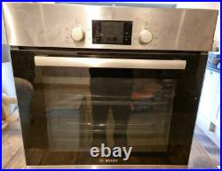 Bosch HBA13B150B Brushed Steel Hot Air Electric Built-in/under Single Oven