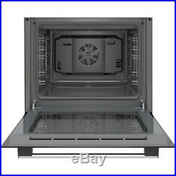 Bosch HBF113BR0B Serie 2 Built In 59cm A Electric Single Oven Stainless Steel
