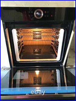 Bosch HBG634BB1B Electronic Integrated Single Oven in Black Built-In