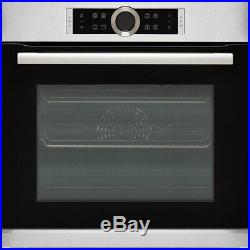 Bosch HBG634BS1B Serie 8 Built In 60cm A+ Electric Single Oven Stainless Steel