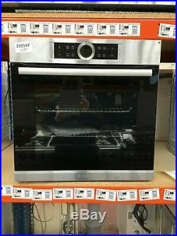 Bosch HBG674BS1B Serie 8 Built In A+ Electric Single Oven Brushed Steel #235547